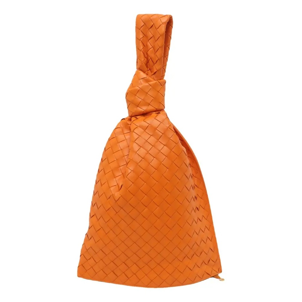 Bottega Veneta Intrecciato Twist Bag - Orange Handle Bags ... - Picture 2 of 14